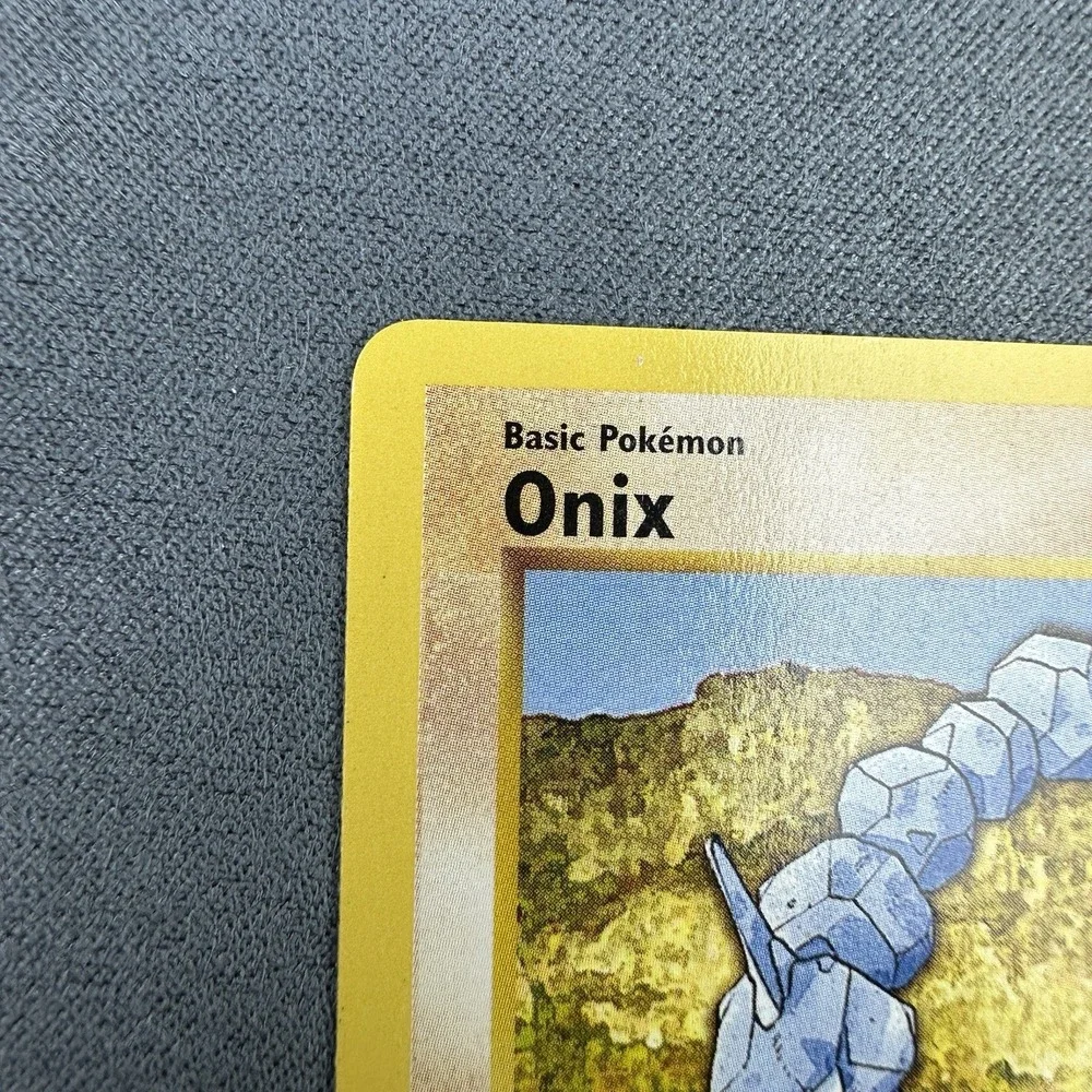 Pokemon Onix 56/102 Base Set 1999 Shadowless Common Vintage WOTC English